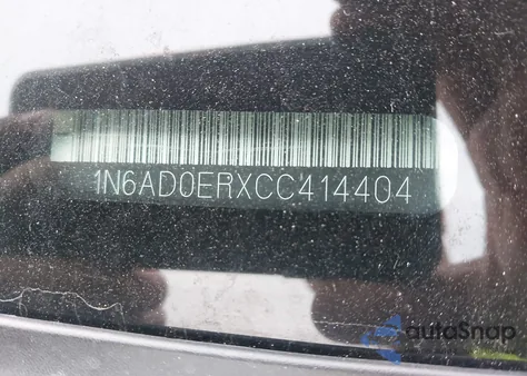 2012 Nissan Frontier Sv from USA, damaged, VIN 1N6AD0ERXCC414404